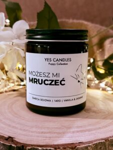 Świeca sojowa "Puppy Collection" - Możesz mi mruczeć - 140g