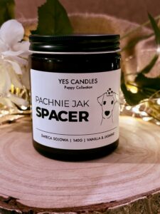 Świeca sojowa "Puppy Collection" - Pachnie jak spacer 140g