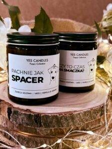 Zestaw świec sojowych "Puppy Collection" - psiaki