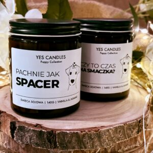 Zestaw świec sojowych "Puppy Collection" - psiaki