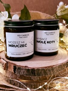 Zestaw świec sojowych "Puppy Collection" - kociaki